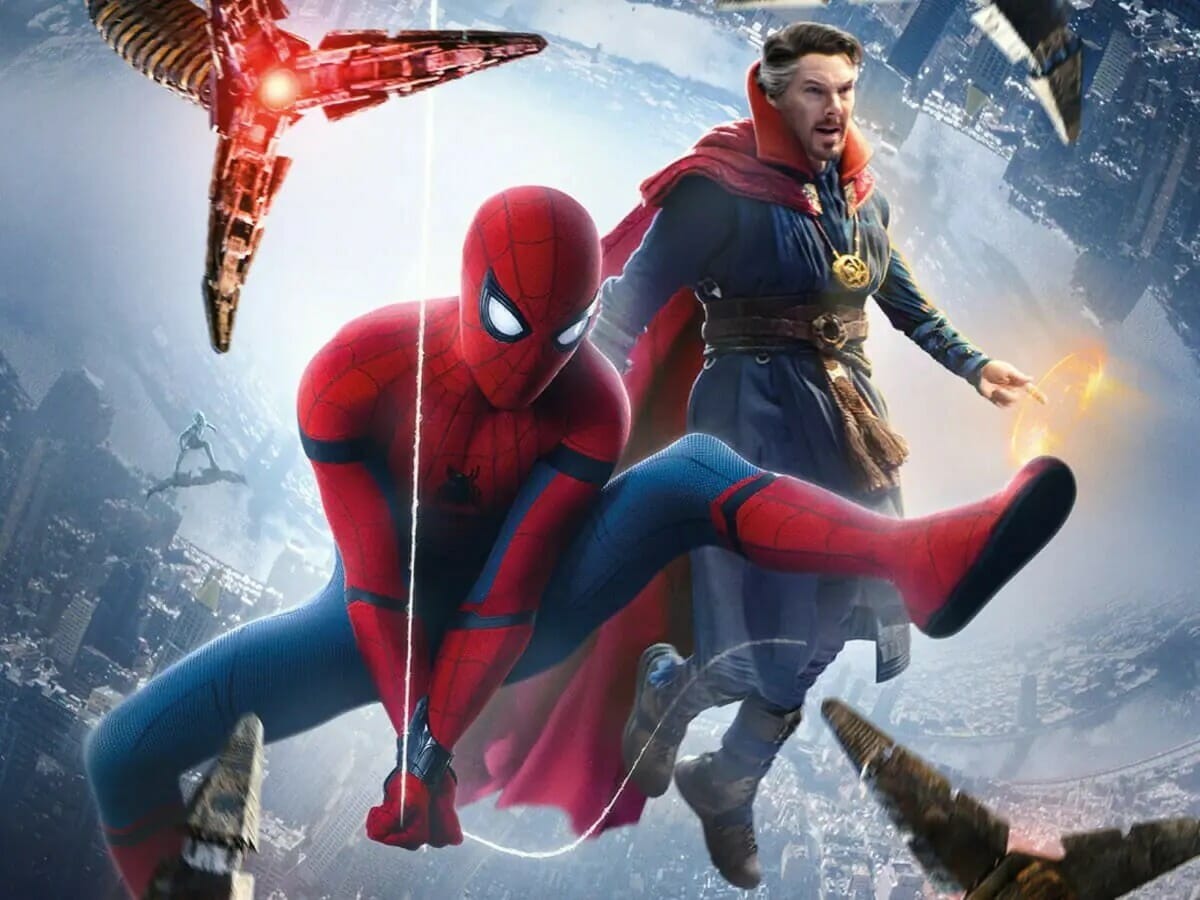 Tom Holland e Doutor Estranho em Homem-Aranha Sem Volta Para Casa