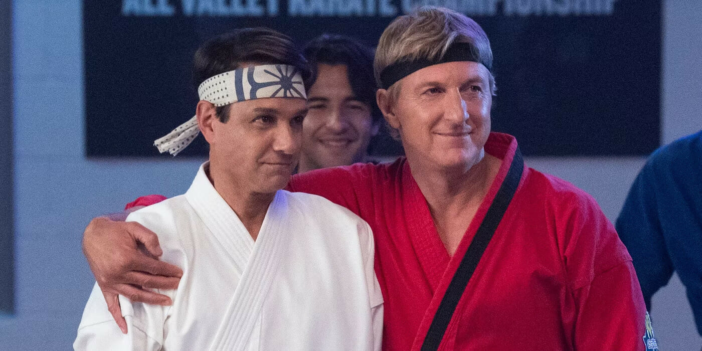 Daniel e Johnny em Cobra Kai