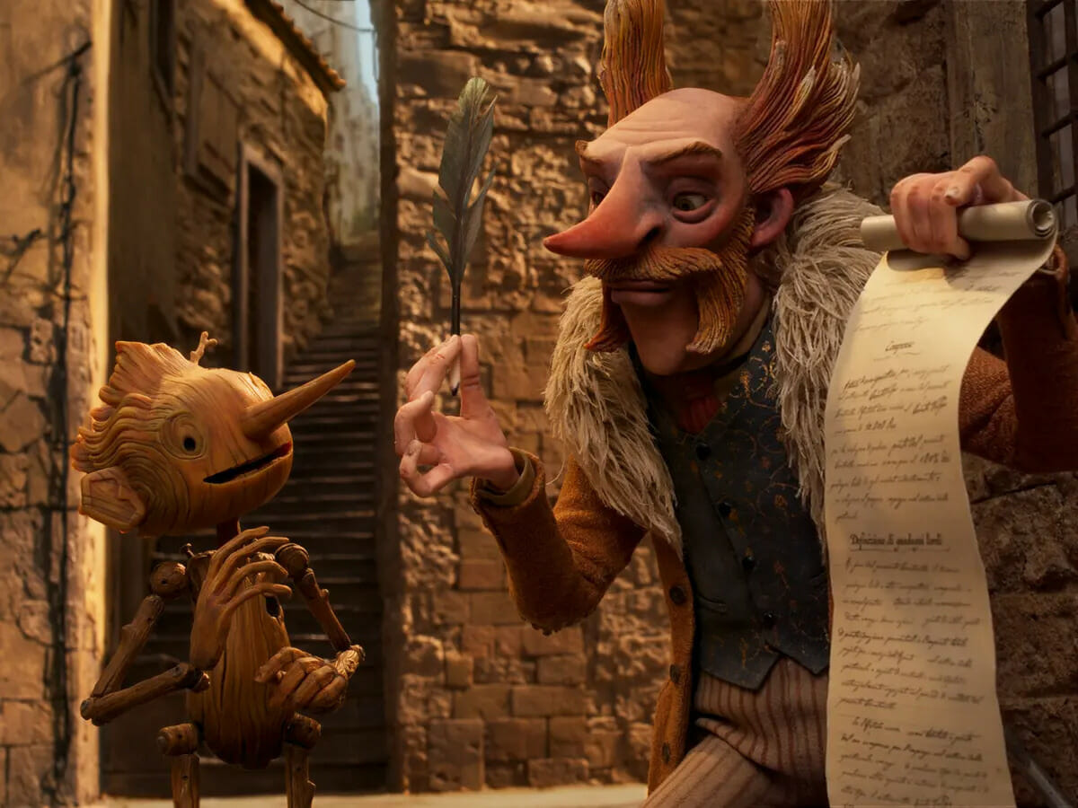 Pinóquio por Guillermo de Toro é aclamado pelos críticos