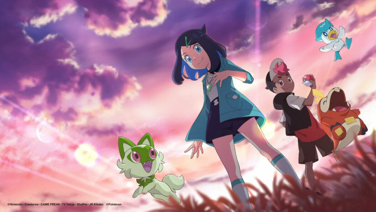 Os novos protagonistas de Pokémon