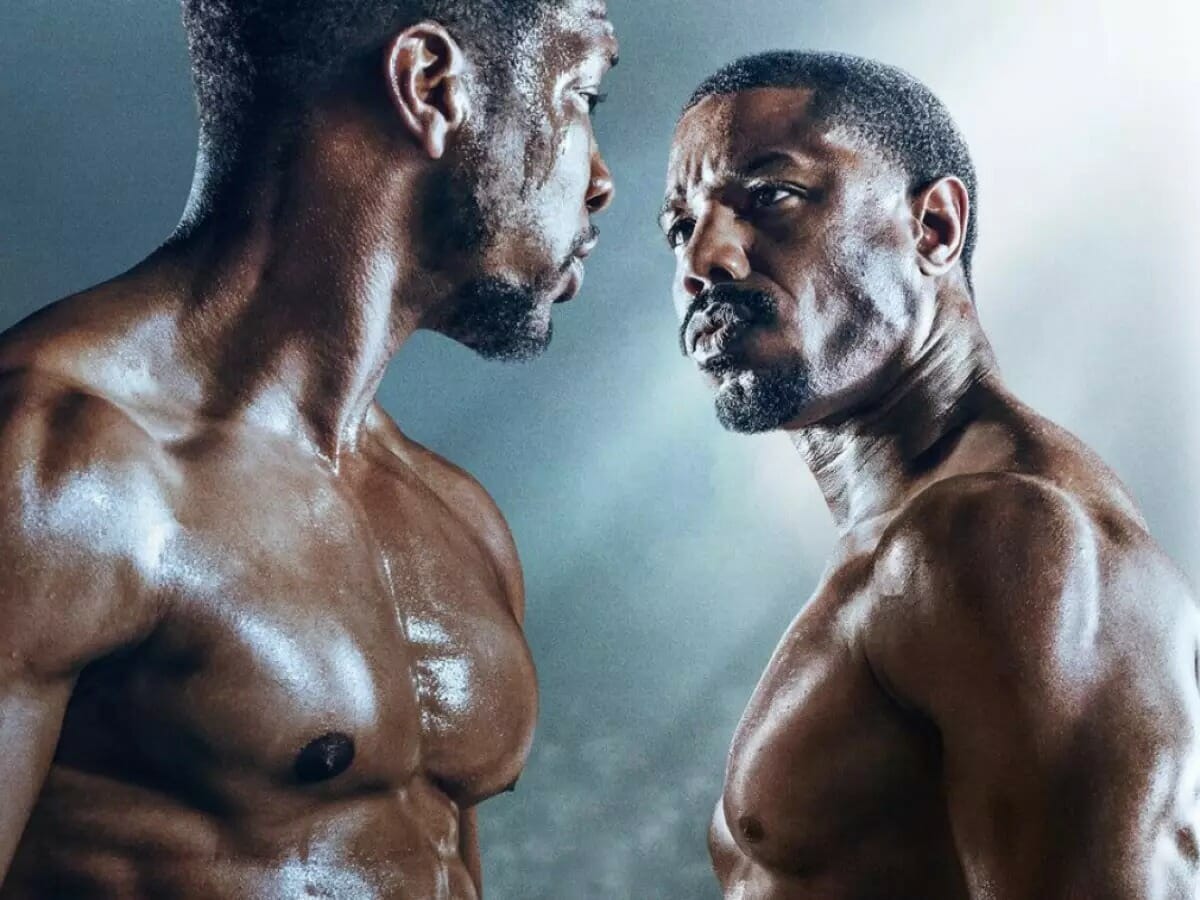 Jonathan Majors e Michael B. Jordan em Creed 3