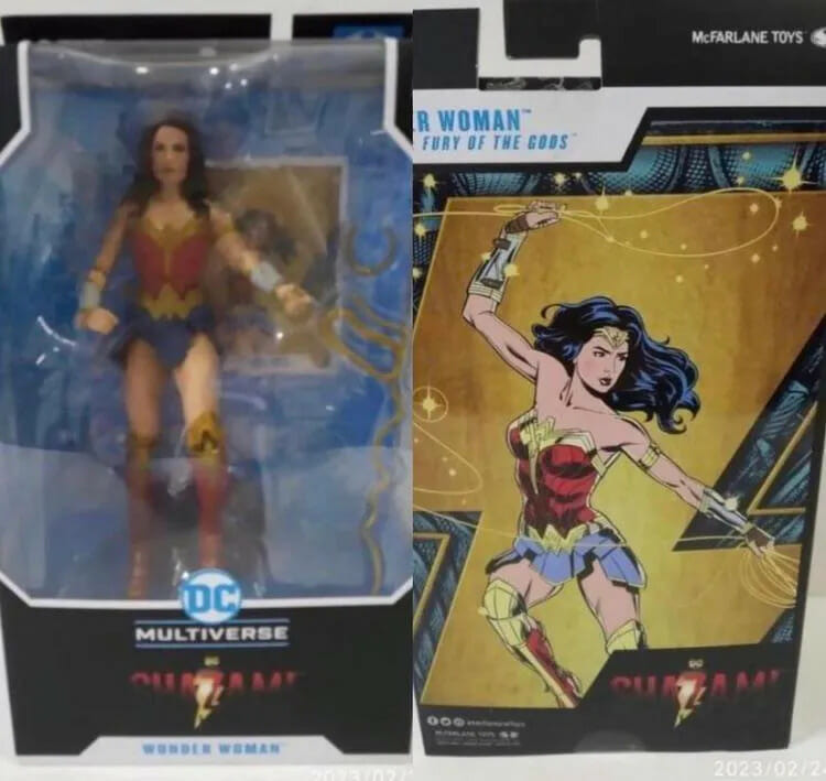 Figura de ação da Mulher-Maravilha