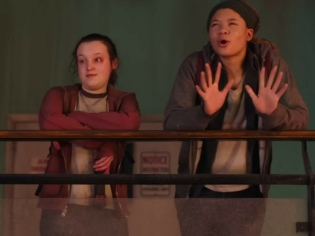 Ellie e Riley em The Last of Us