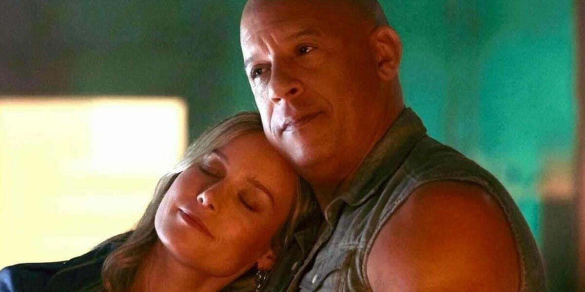 Brie Larson e Vin Diesel em Velozes e Furiosos 10