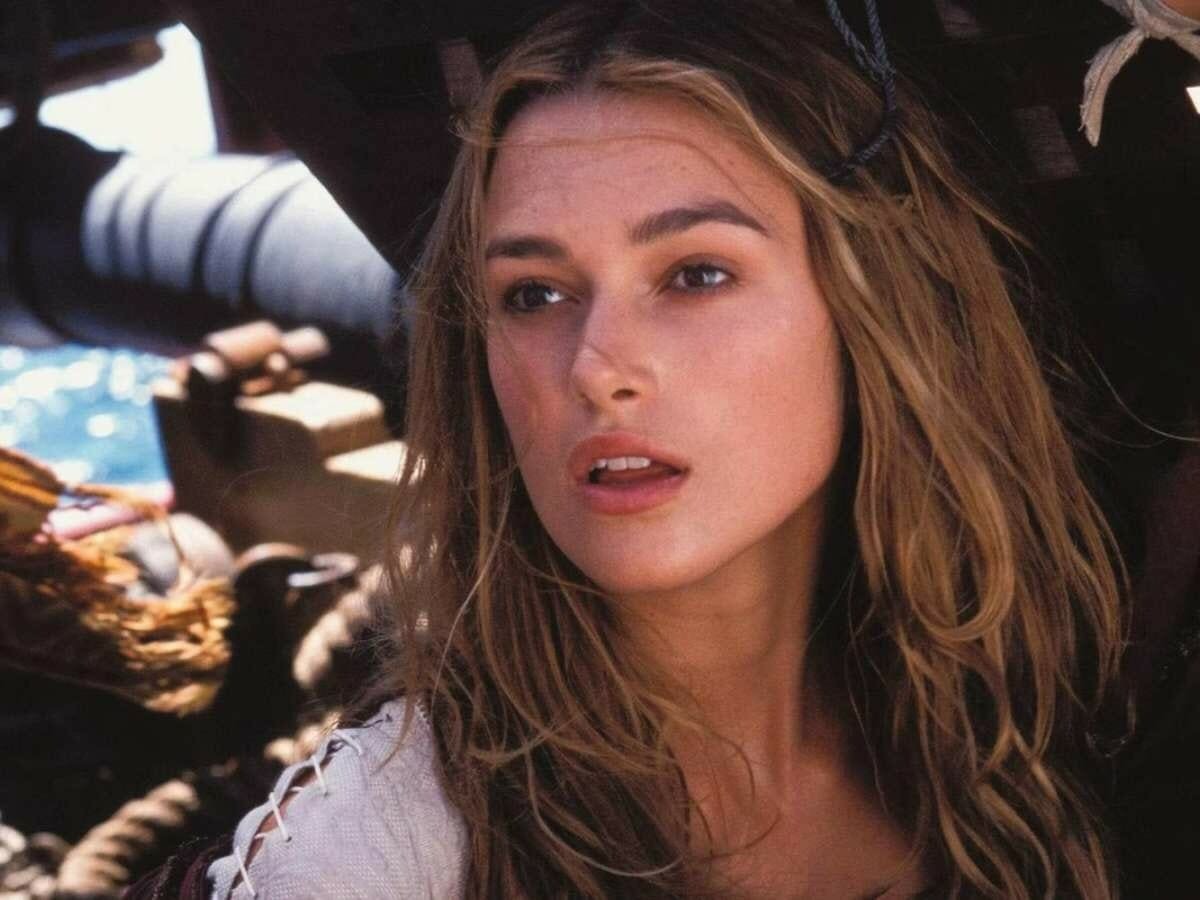 Keira Knightley em Piratas do Caribe