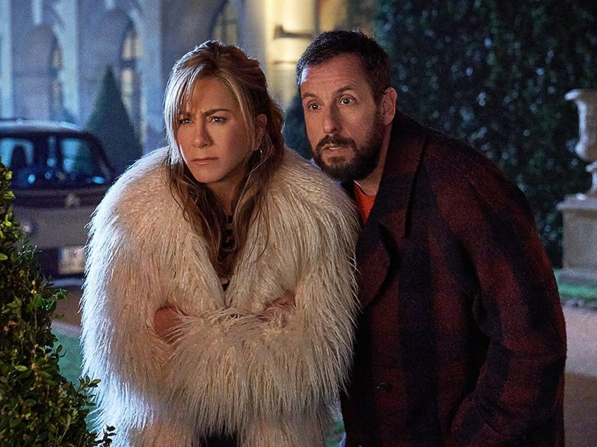 Jennifer Aniston e Adam Sandler em Mistério em Paris