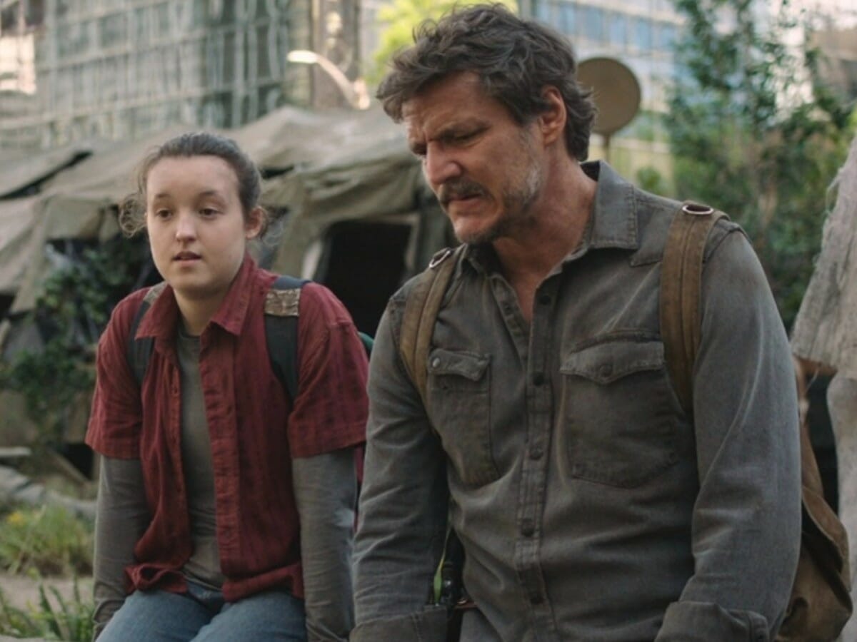 Ellie e Joel em The Last of Us