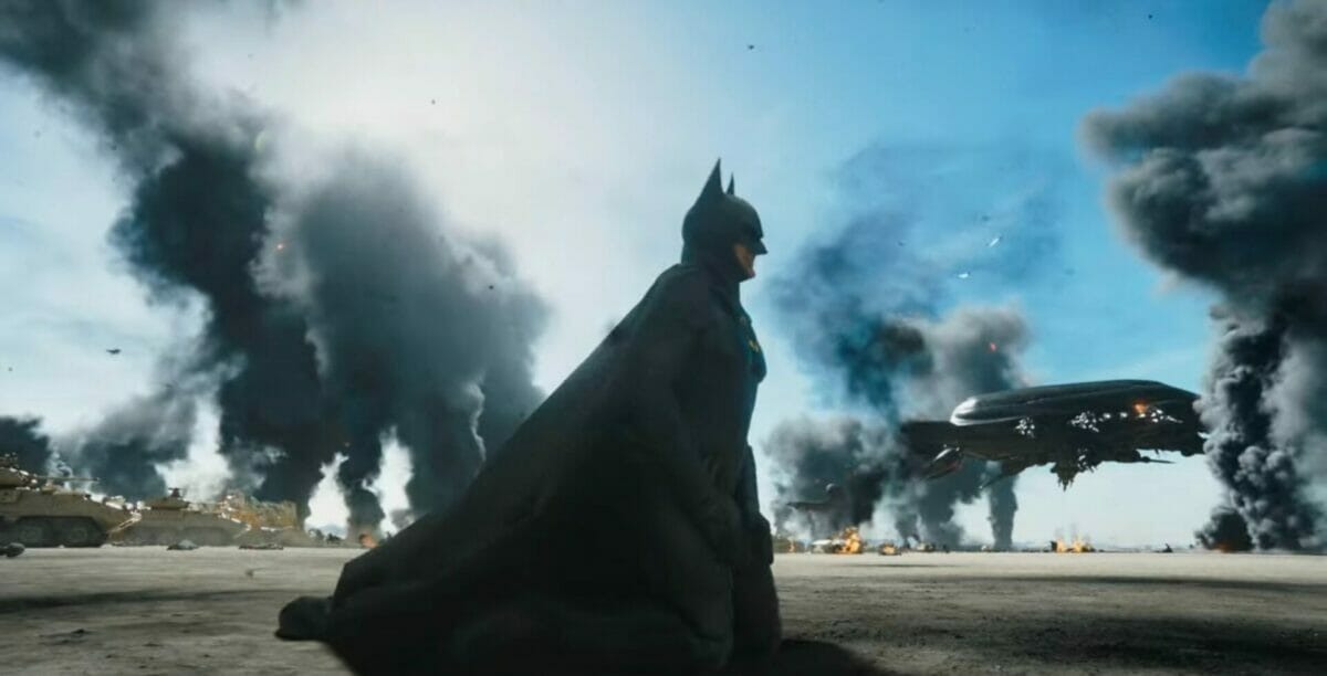 Batman de Michael Keaton em The Flash