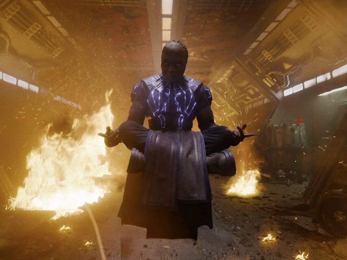 Chukwudi Iwuji como o Alto Evolucionário em Guardiões da Galáxia 3.