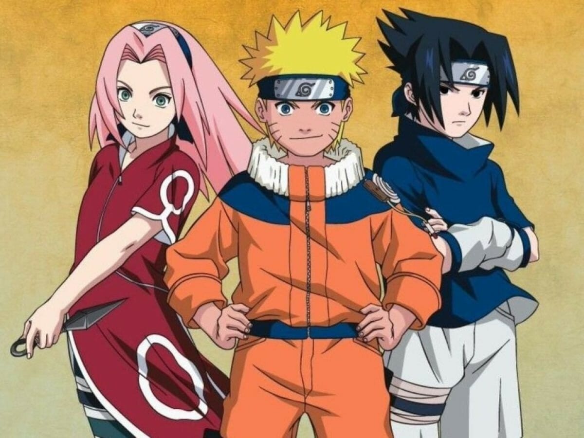 Os personagens principais de Naruto