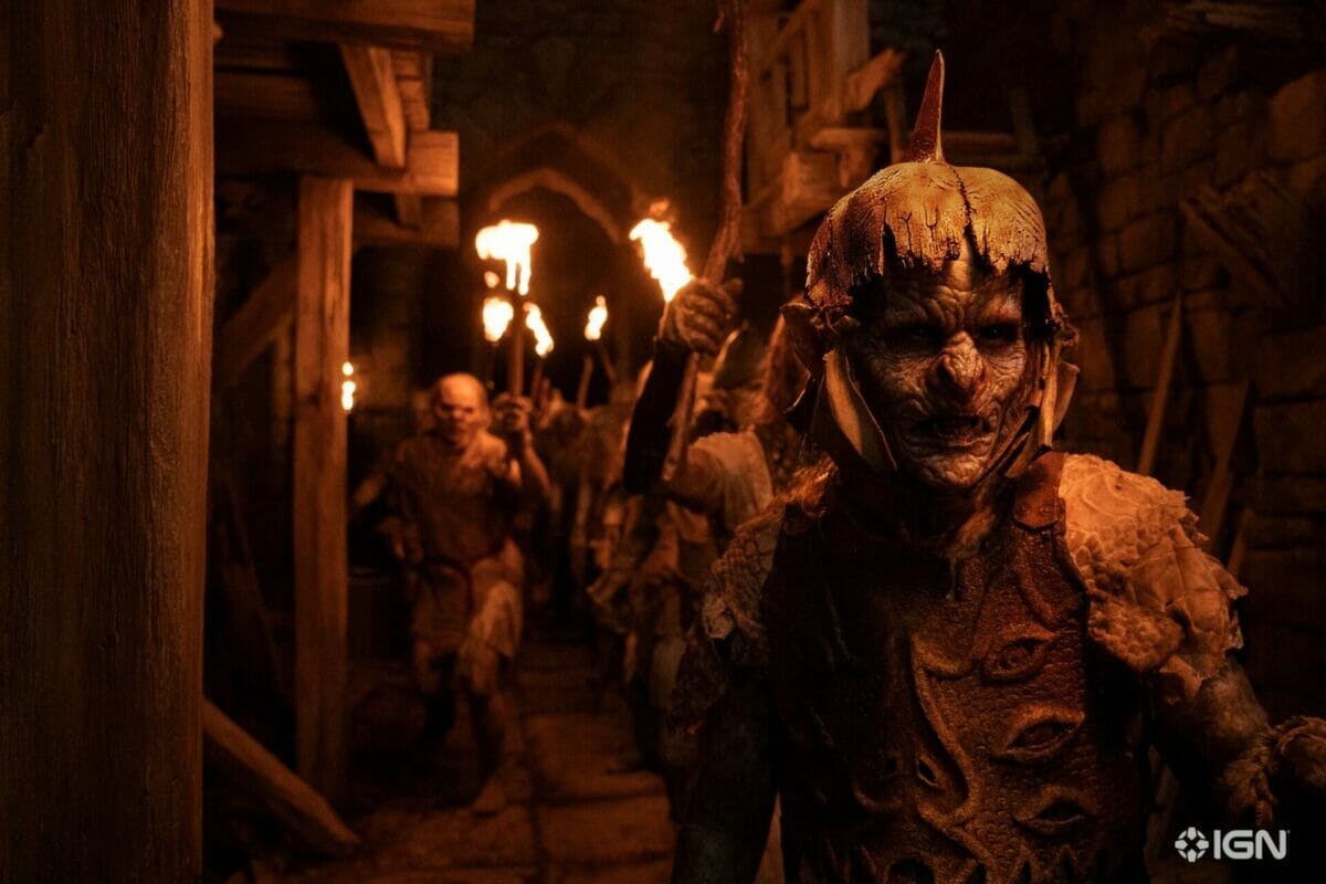 Orcs em O Senhor dos Anéis: Os Anéis de Poder.