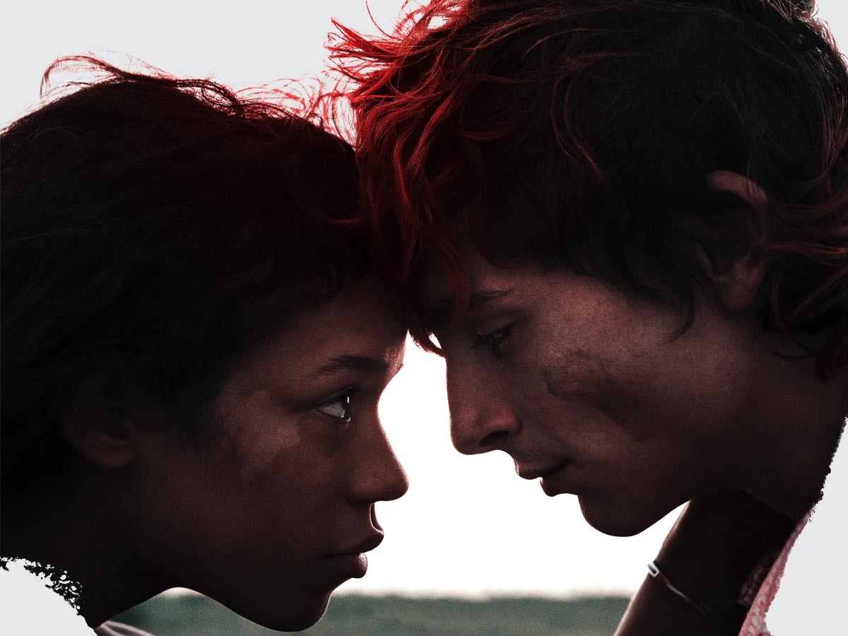 Timothée Chalamet e Taylor Russell em Até os Ossos.