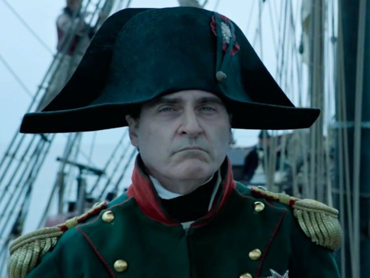Joaquin Phoenix como Napoleão