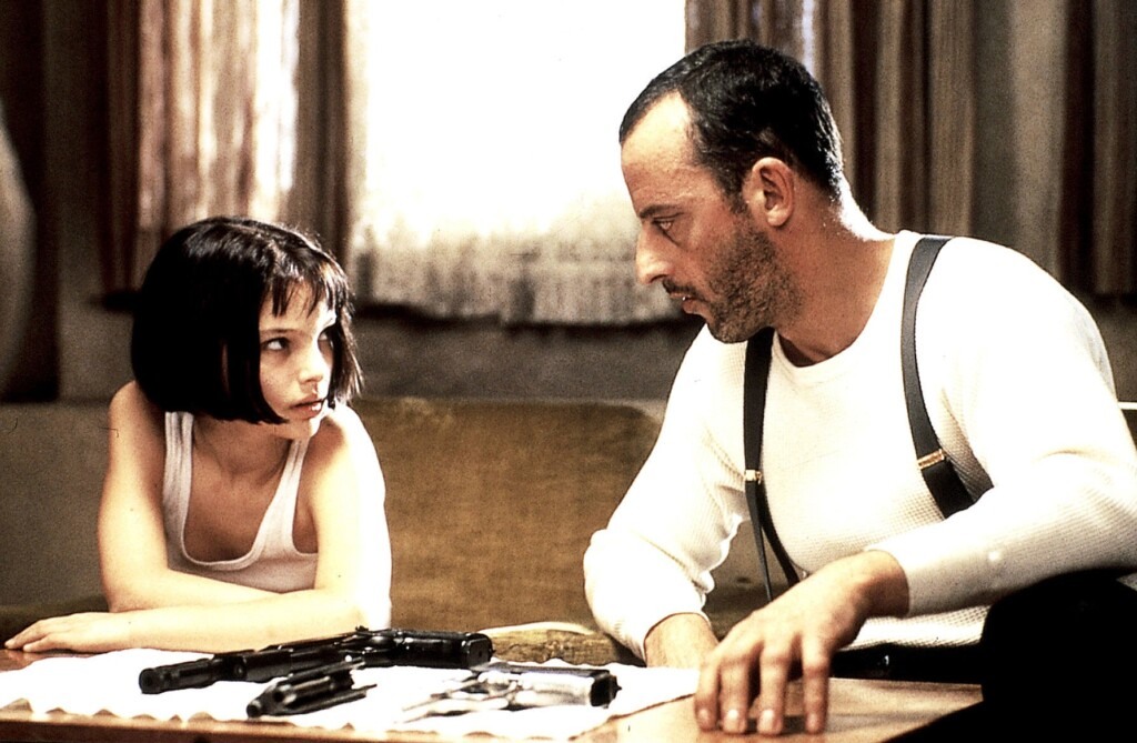 Natalie Portman e Jean Reno em O Profissional