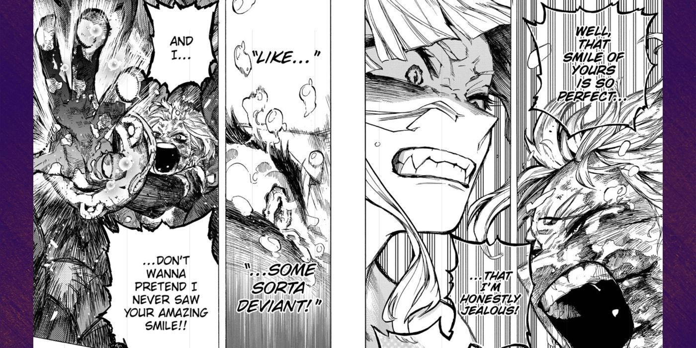 Uraraka vs Toga em My Hero Academia