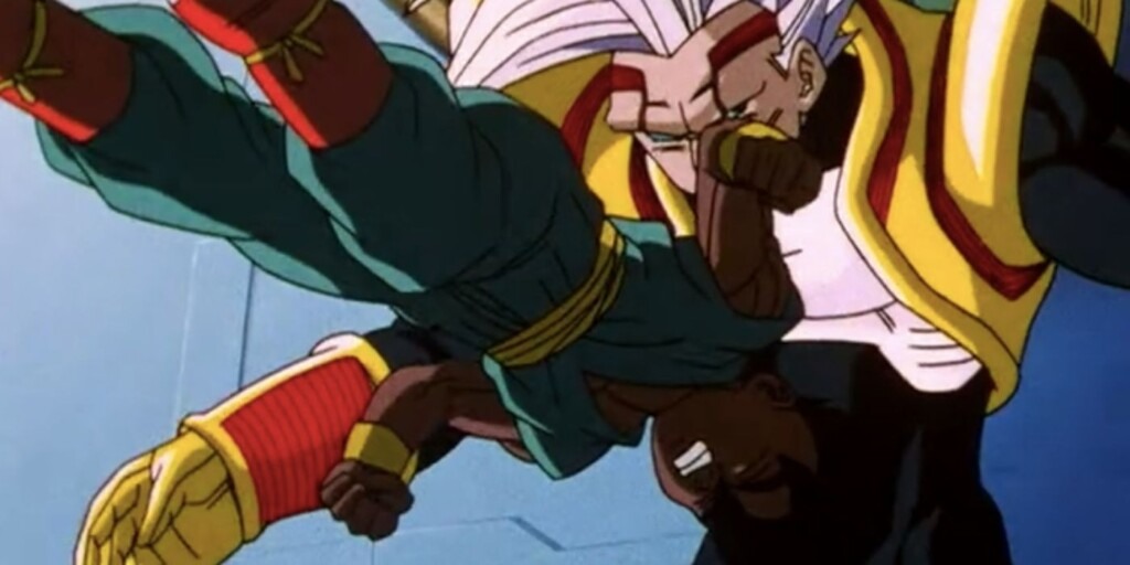 Uub usa golpe de Goku em Baby Vegeta