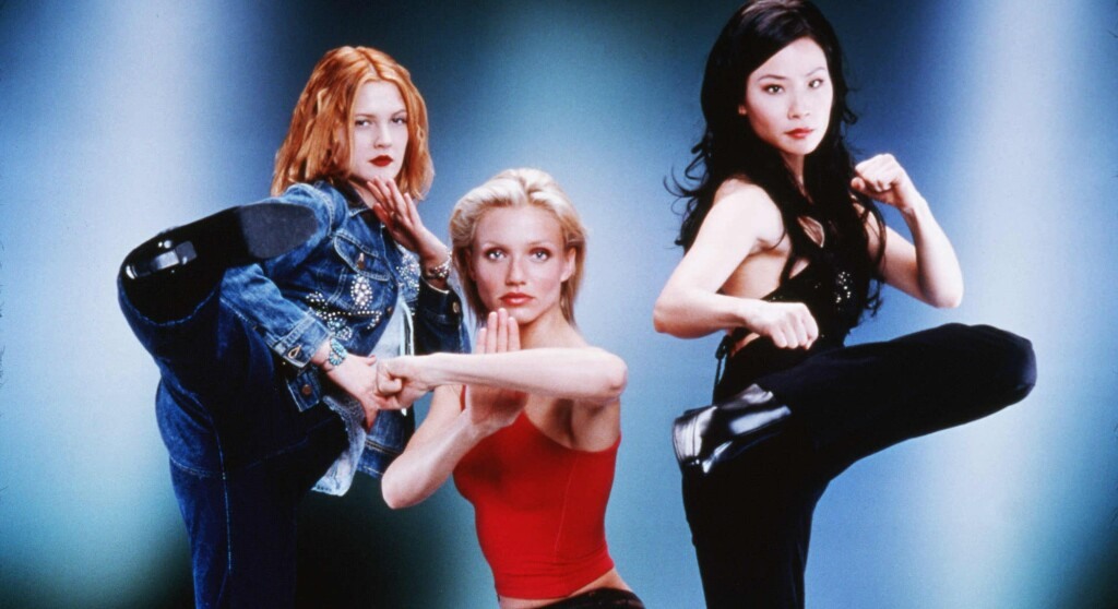 Drew Barrymore, Cameron Diaz e Lucy Liu em As Panteras