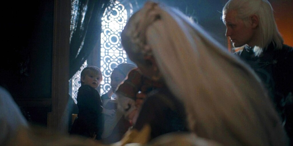 Aegon o jovem em A Casa do Dragão