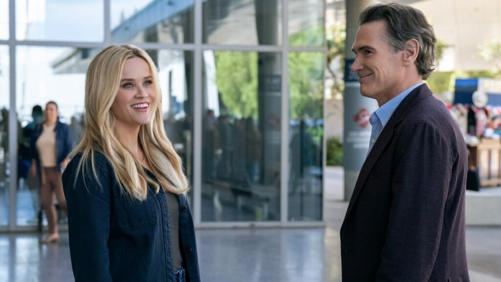 Reese Witherspoon e Billy Crudup em The Morning Show