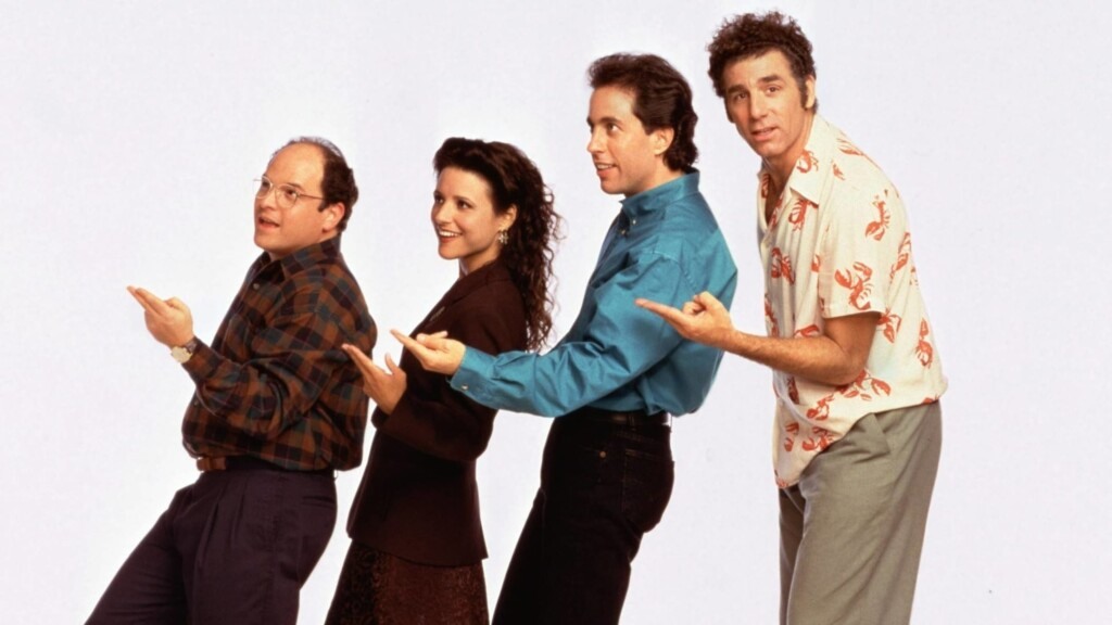 O elenco principal de Seinfeld