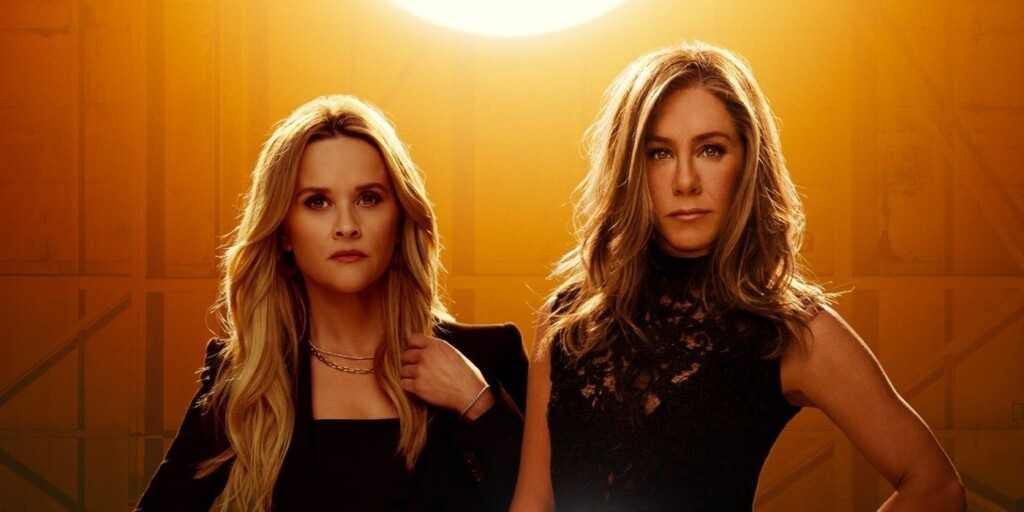 Reese Witherspoon e Jennifer Aniston em The Morning Show