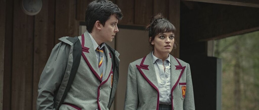 Otis e Maeve em Sex Education