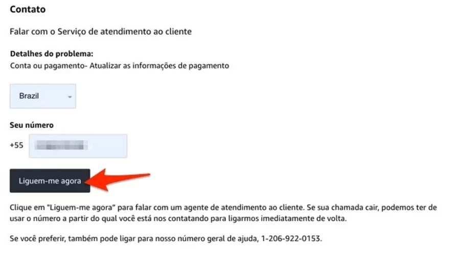 SAC do Prime Video