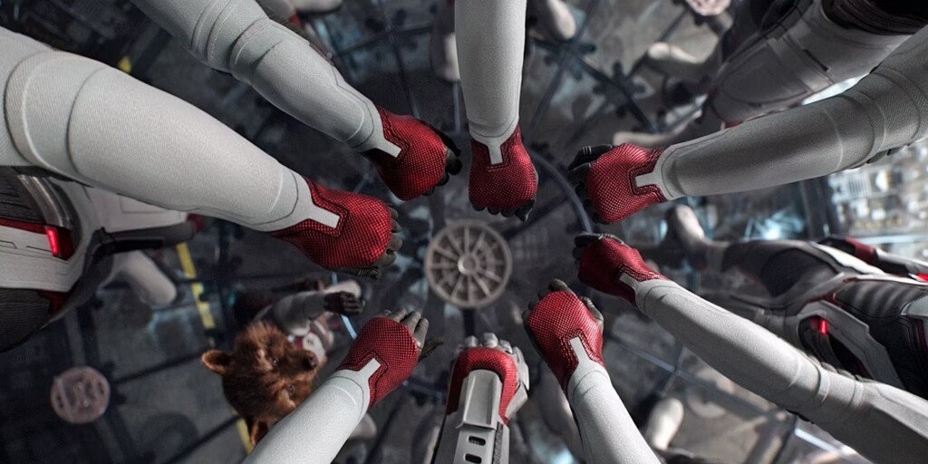 Cena de Vingadores: Ultimato.