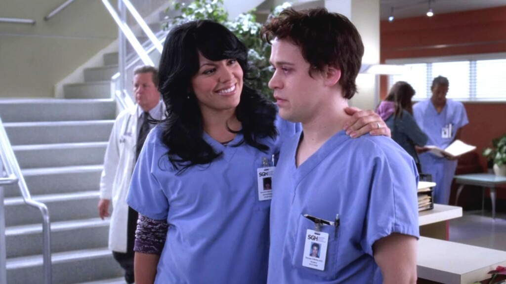 Callie e George em Grey's Anatomy