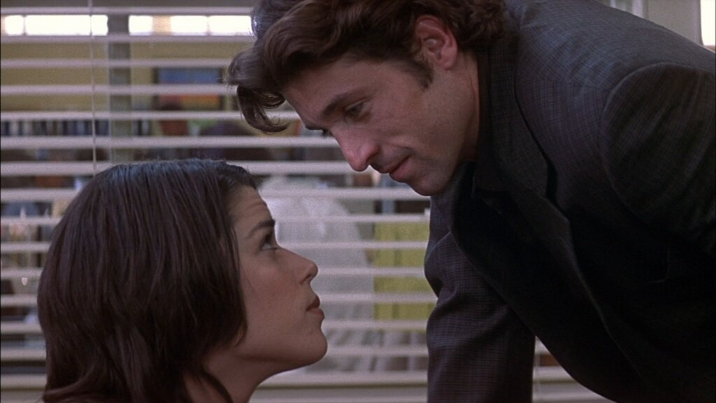 Neve Campbell e Patrick Dempsey em Pânico 3