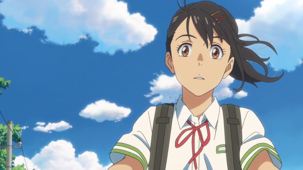 A protagonista de Suzume