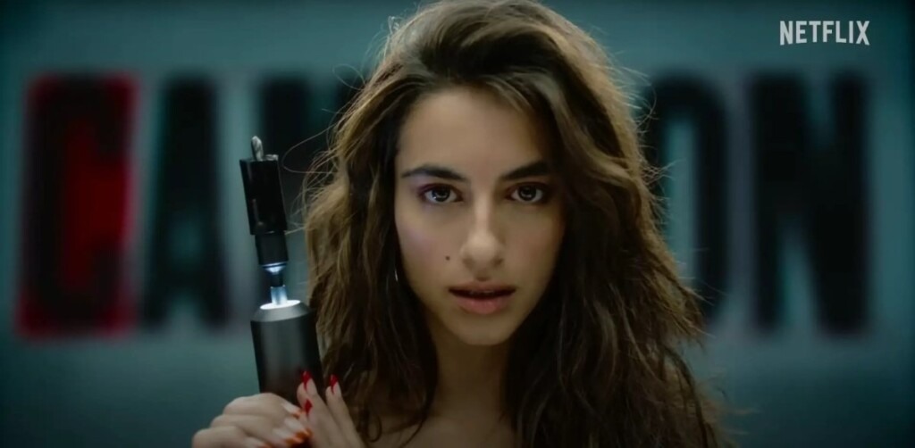 Begoña Vargas como Cameron em Berlim