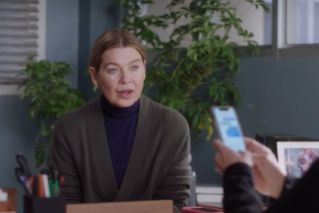 Ellen Pompeo em Grey's Anatomy