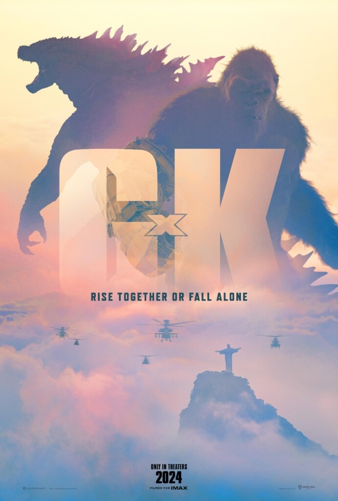 Pôster de Godzilla e Kong: O Novo Império
