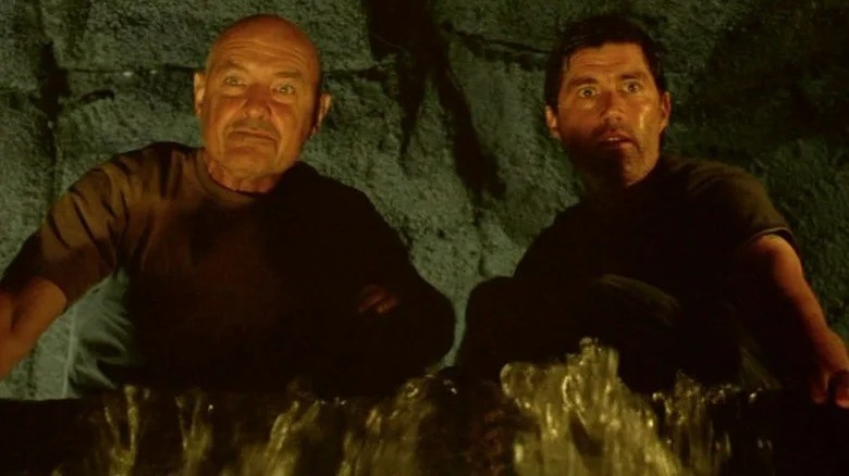 Terry O'Quinn e Matthew Fox em Lost