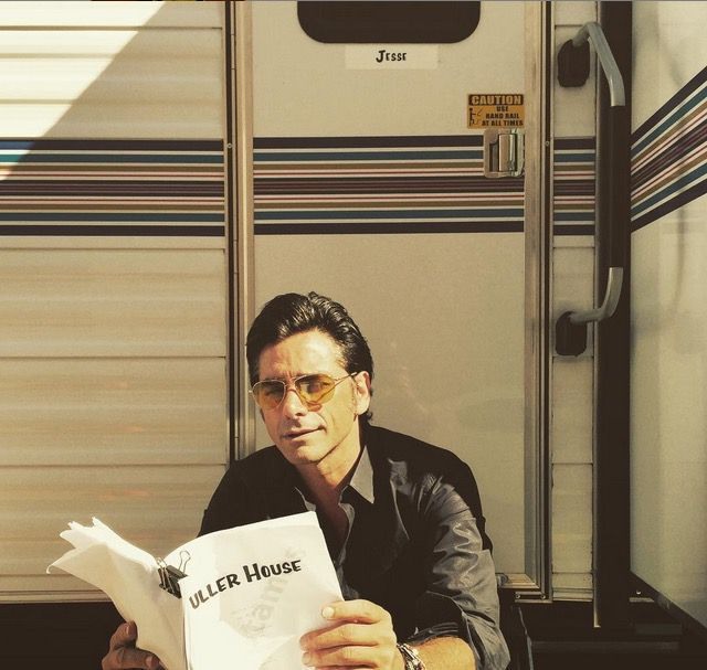 John Stamos no set de Fuller House