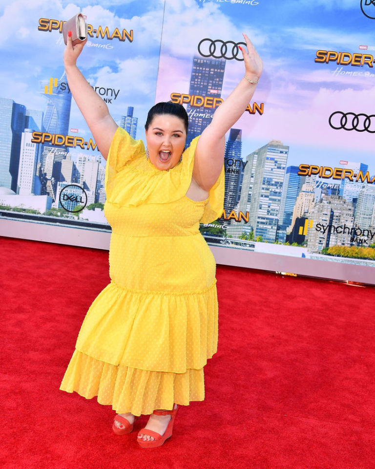 Isabella Amara em premiere de Homem-Aranha: De Volta ao Lar