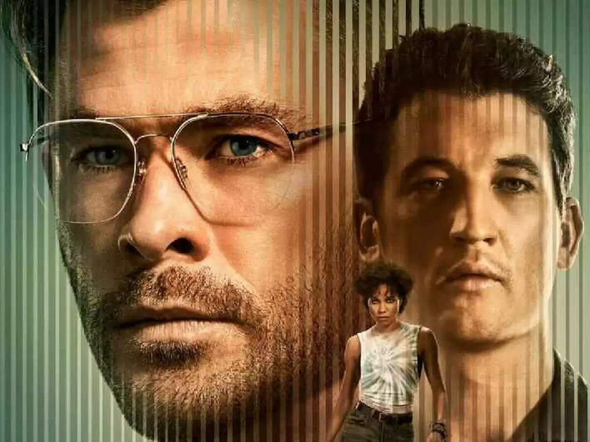 Chris Hemsworth, Miles Teller e Jurnee Smollett em Spiderhead