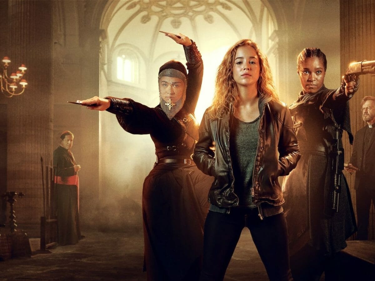 A 2ª temporada de Warrior Nun está na Netflix.