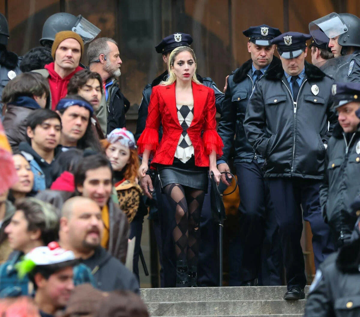 Lady Gaga como Arlequina