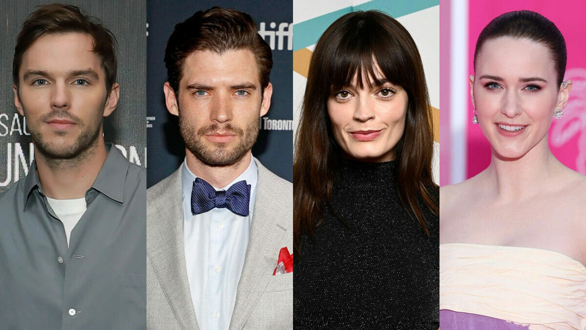 Nicholas Hoult, David Corenswet, Emma Mackey e Rachel Brosnahan
