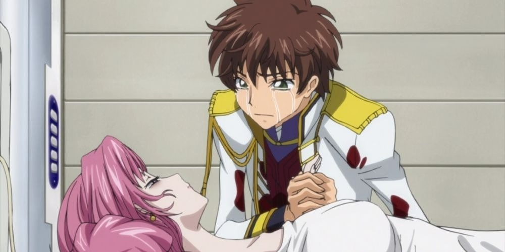 Suzaku e Euphemia em Code Geass