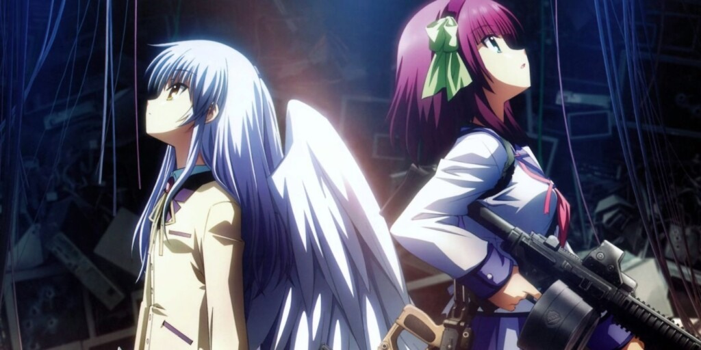 Otonashi e Kanade em Angel Beats!