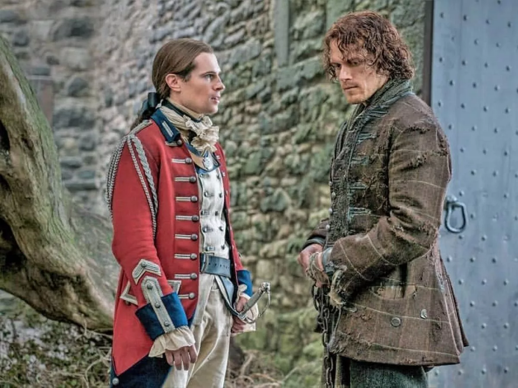 Jamie e Lord John Grey em Outlander