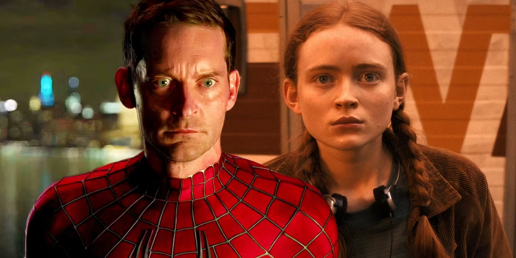 Sadie Sink e Tobey Maguire