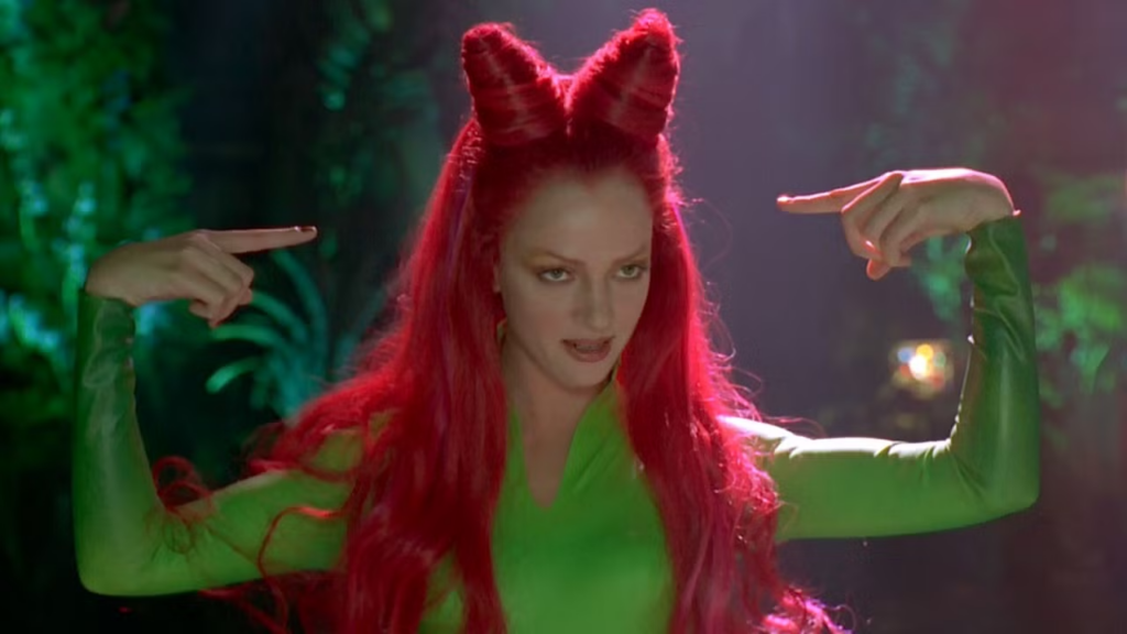 Uma Thurmam em Batman e Robin (1997)