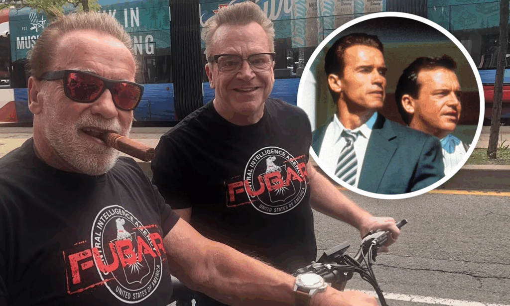 Arnold Schwarzenegger e Tom Arnold