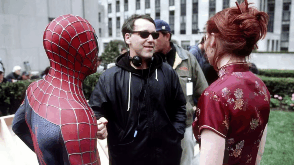 Homem-Aranha, lançado em 2002, dirigido por Sam Raim