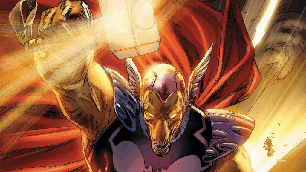 Beta Ray Bill assume o lugar de Thor como Vingador fundador na nova cronologia da Marvel, com poder e honra renovados