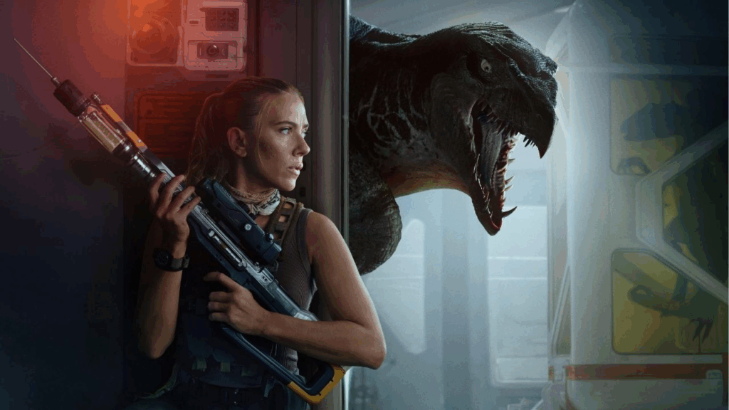  Scarlett Johansson em Jurassic World: Recomeço